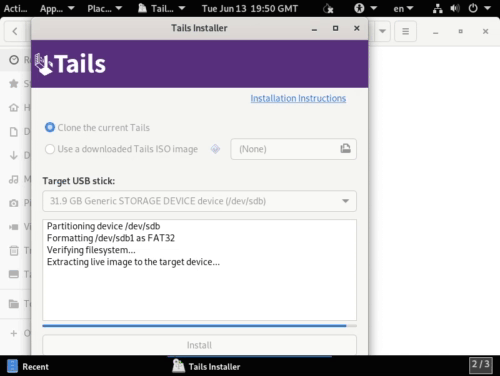 Tails-amd64-5 14 iso (tails standalone met OS en applicaties b v  torbrowser)