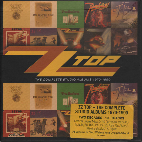 ZZ Top - The Complete 10 Studio Albums 1970-1990 24-192 NZBonly