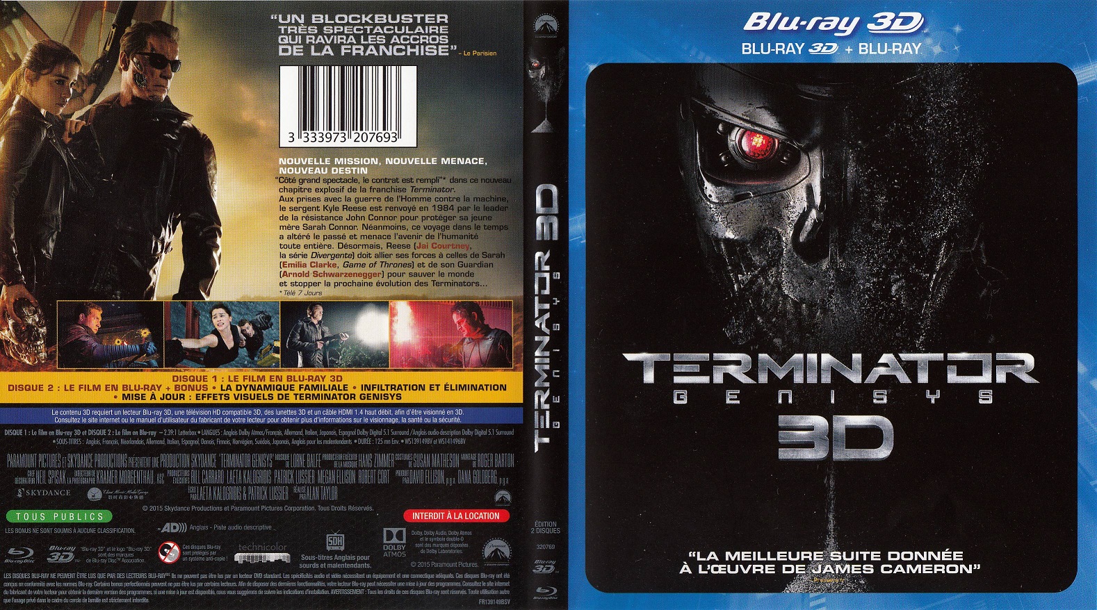 Terminator Genisys (2015) 3D BD50