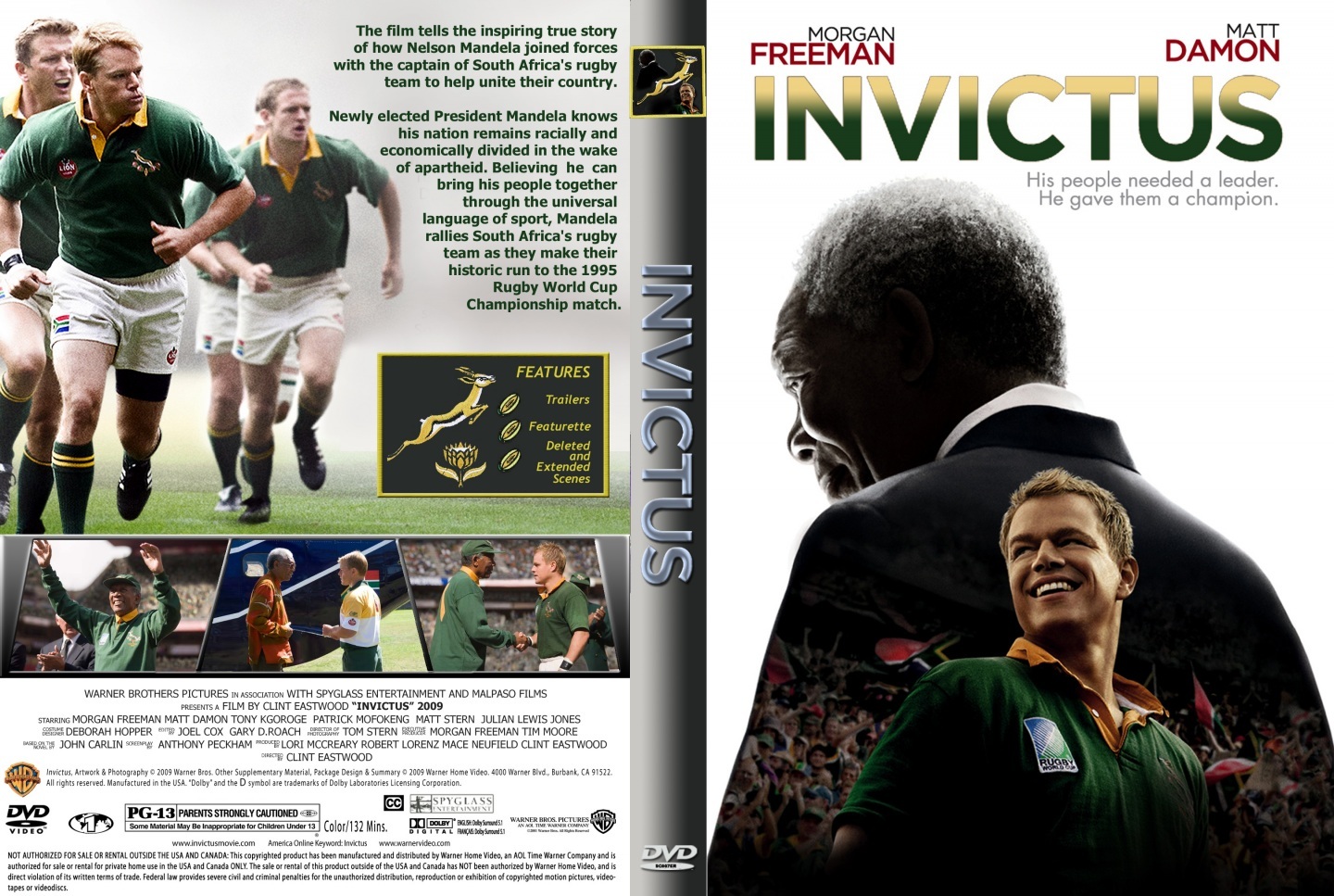 Invictus (2009) Morgan Freeman