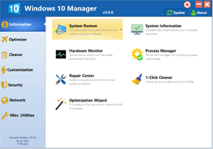 Yamicsoft Windows 10 Manager v3.7.6