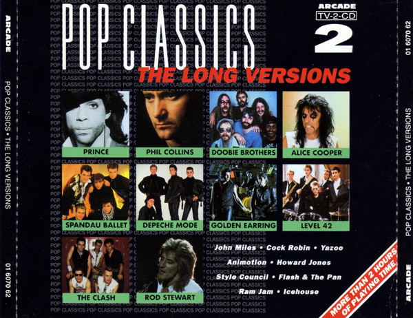 Pop Classics - The Long Versions 2 (2CD) (1991) (Arcade)
