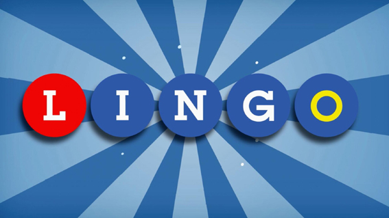 3x Begin tunes van het Tv programma Lingo.