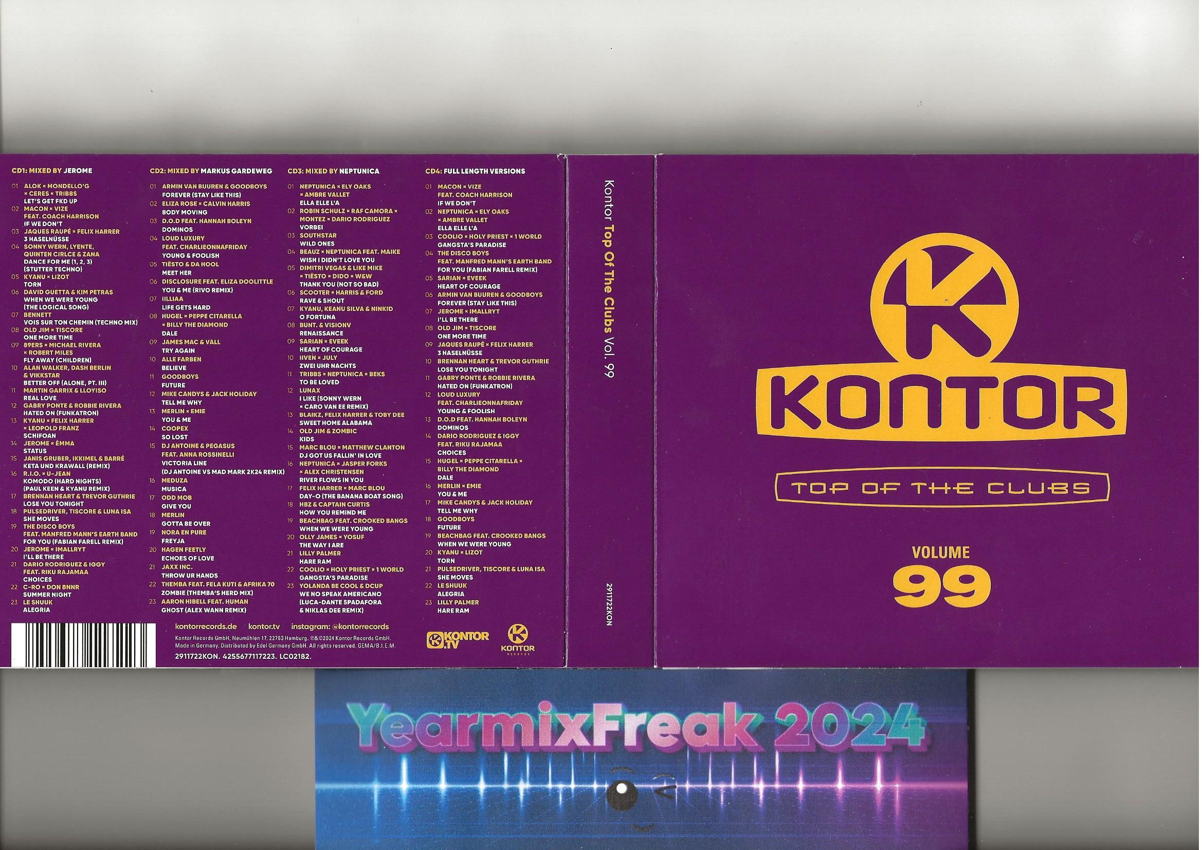 Kontor-top of the clubs 99 (2024)