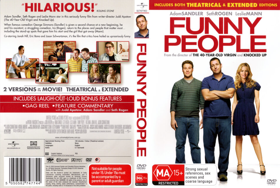 17 Funny People (2009) Adam Sandler Collectie DvD 17 van 33