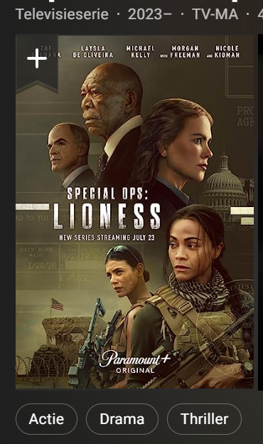 Special Ops Lioness (2023) Seizoen 01 [repost]- 1080p AMZN WEB-DL DDP2 0 H 264-NLSubs-S-J-K.nzb