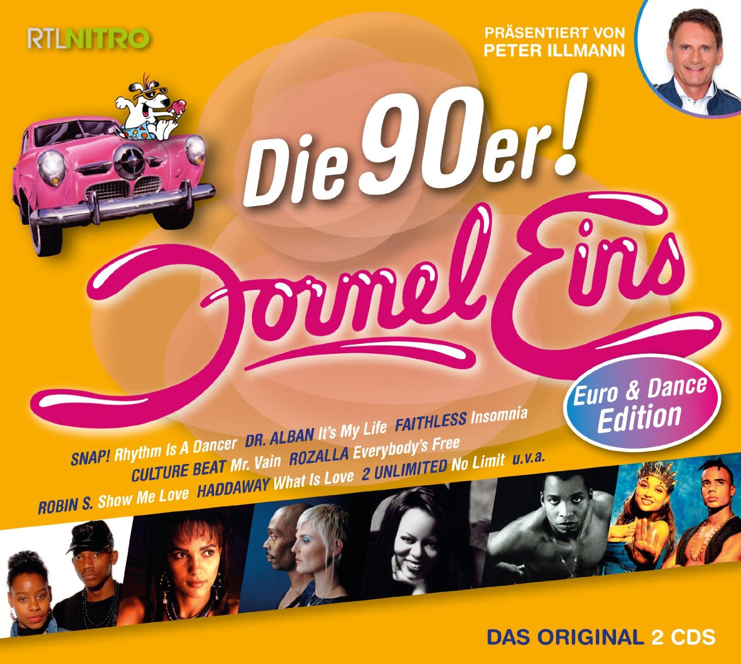 VA - Formel Eins Die 90er (Euro Dance Edition) (2CD) (WEB) (2015)