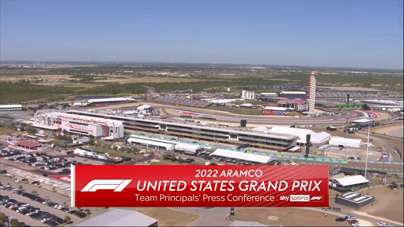 Sky Sports Formule 1 - 2022 Race 19 - USA - Team Principals Press Conference - 1080p