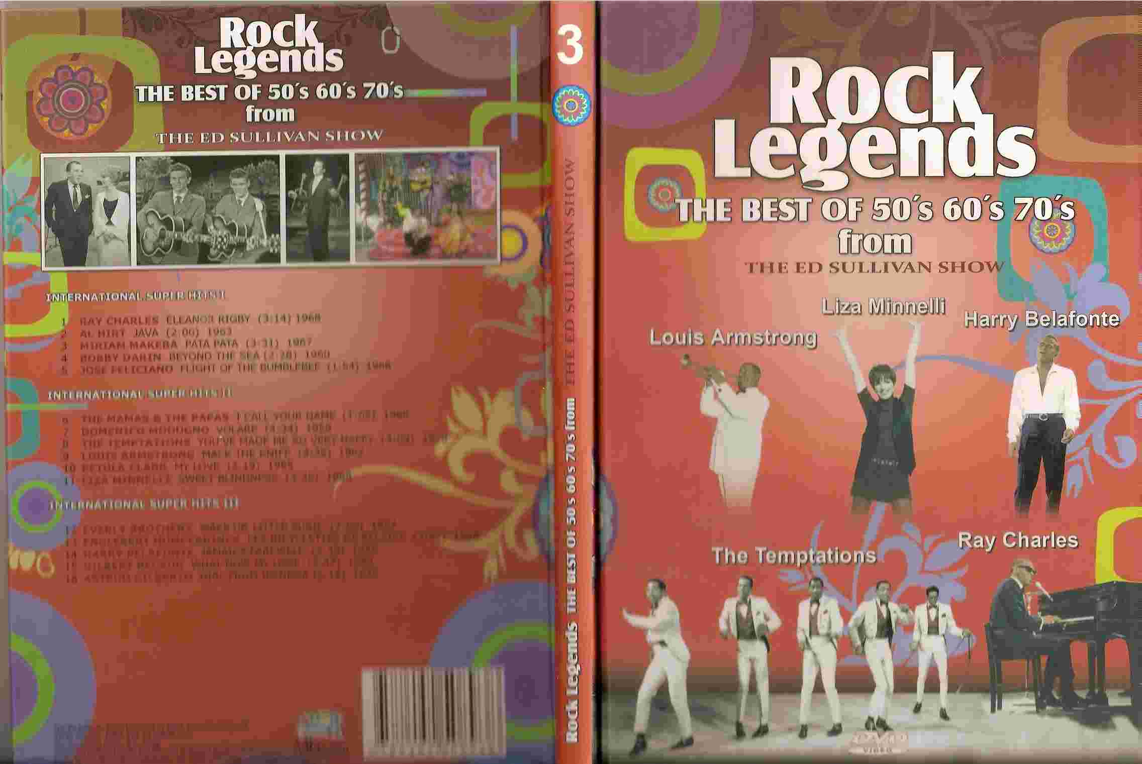 Rock Legends The Best Of 50s 60s 70s from The Ed Sullivan Show