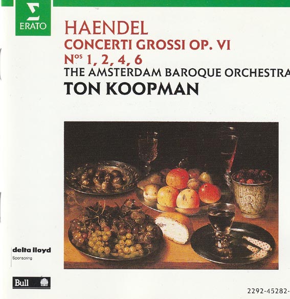 Georg Friedrich Haendel - Concerti Grossi op VI