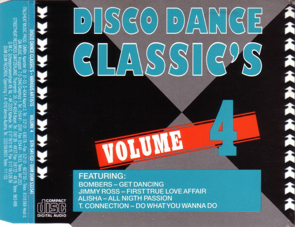 Disco Dance Classics volume 4 (1988) [CDM]