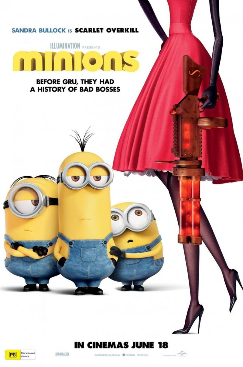 Minions 2015 met hdr10
