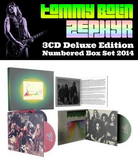 Tommy Bolin Zephyr - 2014 - 3CD Box Set Cleopatra Records