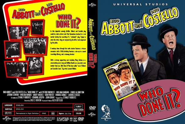 Abbott & Costello - Who Done It - 1942