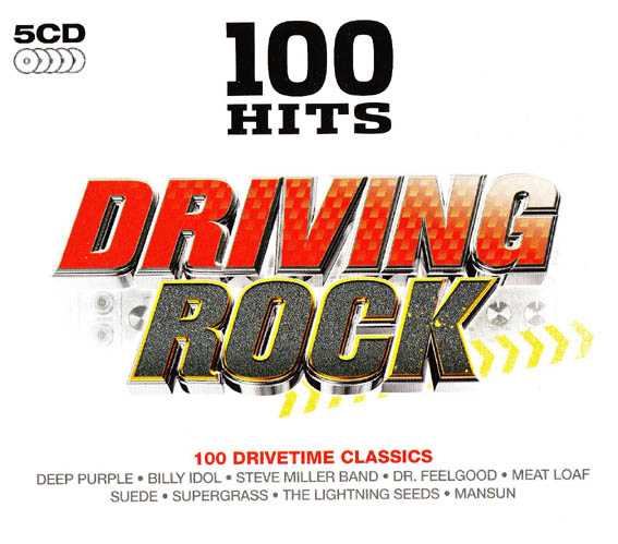 100 Hits - Driving Rock - 5 Cd's