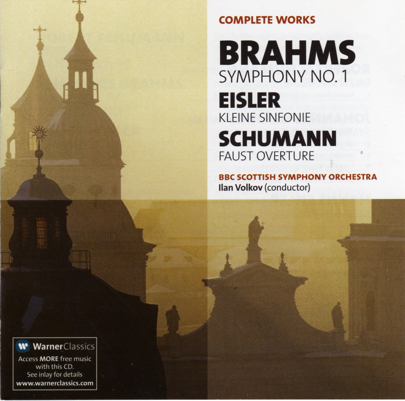 Brahms, Eisler, Schumann