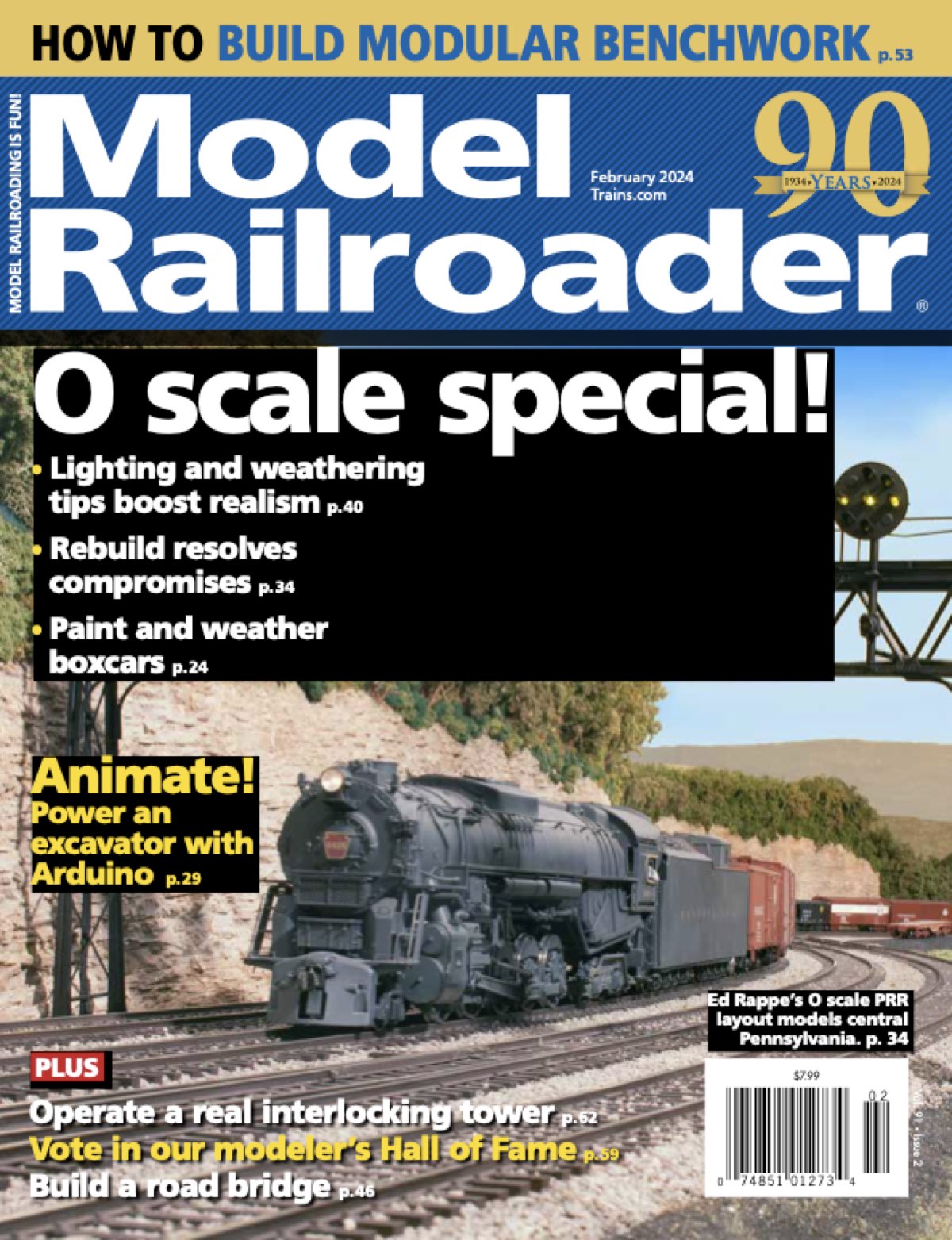 Model Railroader enkele ex Engelstalig tijdschrift