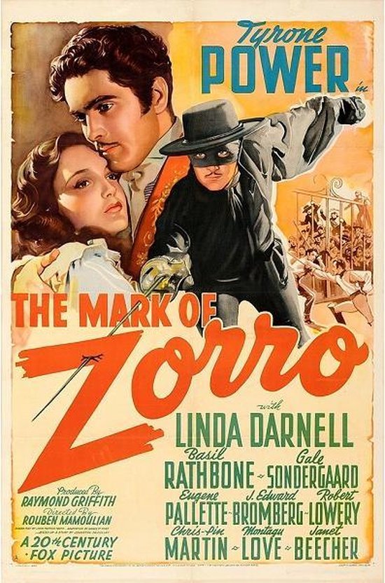 The Mark of Zorro (1940) colorized