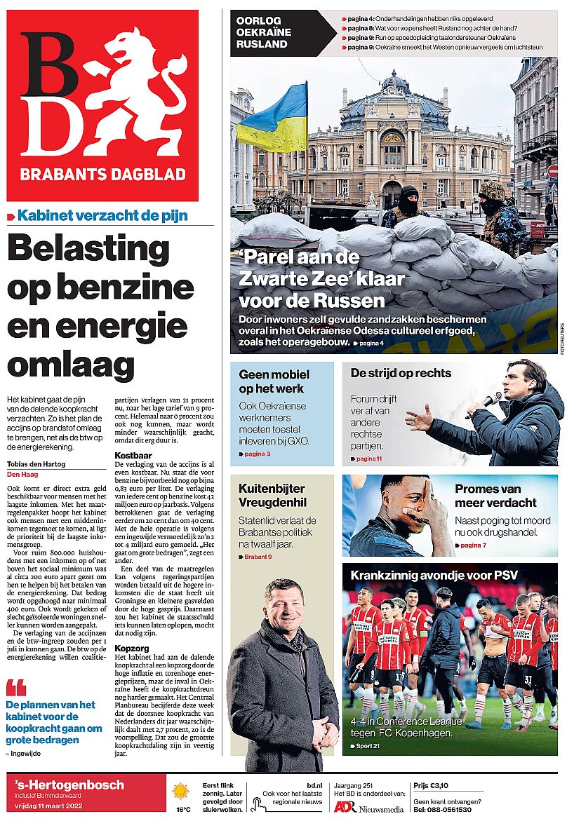 Brabants Dagblad - 11-03-2022