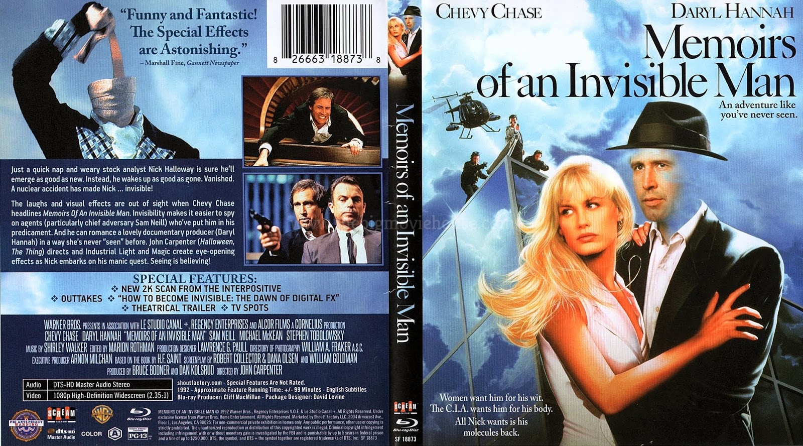 10 Memoirs of an Invisible Man (1992) Collectie Chevy Chase