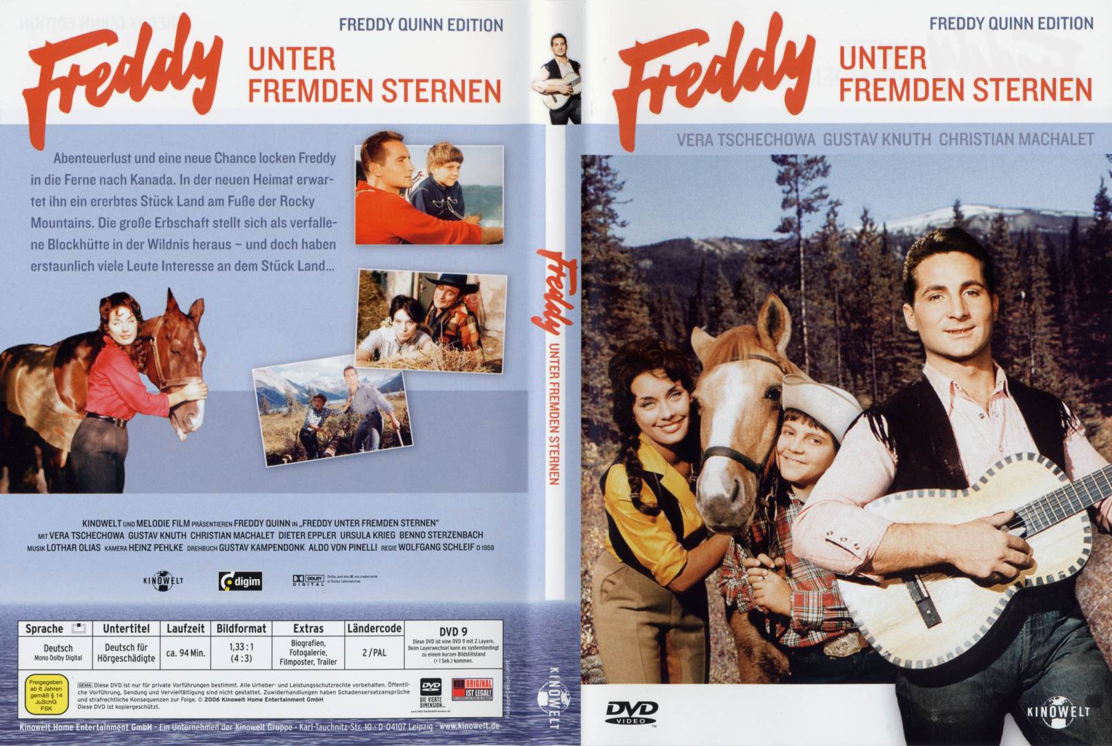 Freddy Quinn Freddy unter Fremden Sternen (1959)