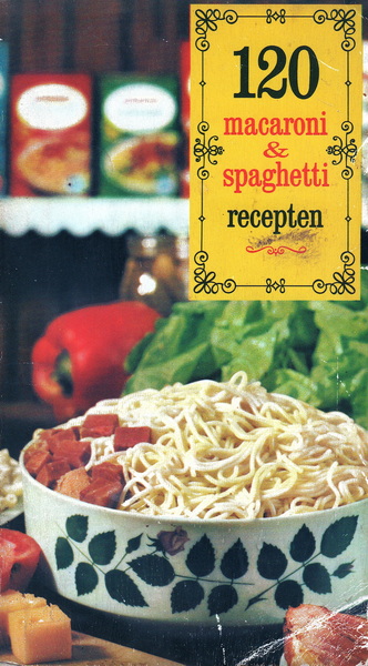Honig boekje - pasta - jaren 70