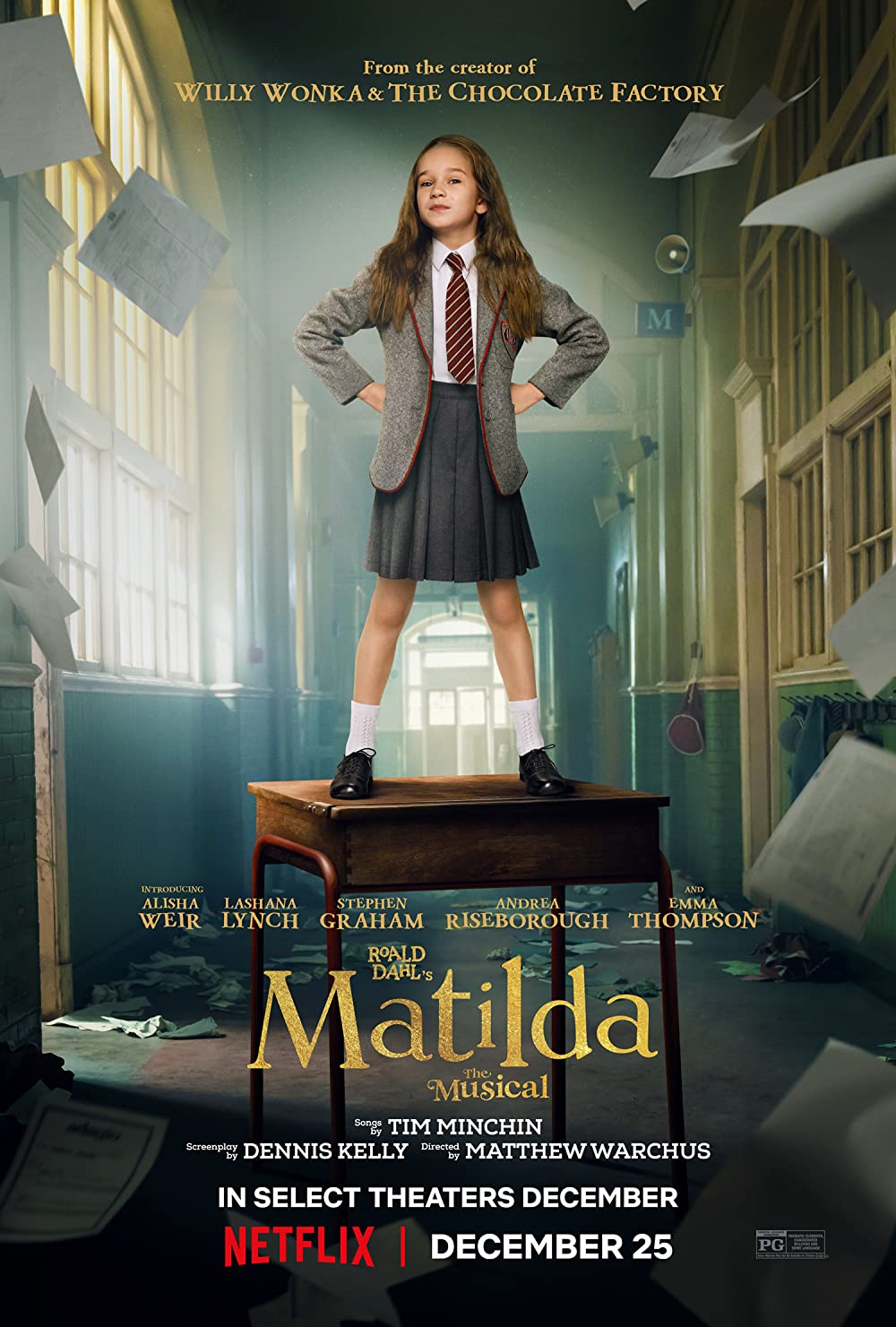 Roald Dahls Matilda The Musical (2022) 1080p NF WEB-DL H264 DDPA5.1 Eng + Ned gesproken