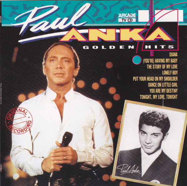 Paul Anka - Golden Hits (1987) (Arcade)