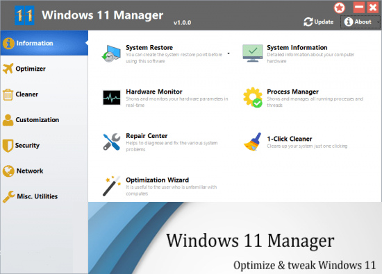 YamicSoft Windows 11 Manager v1.2.9 x64 Multi