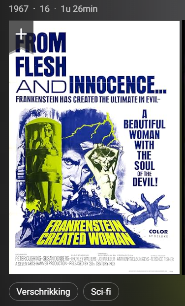 Frankenstein Created Woman 1967 DVDRip XviD Mp3 S-J-K-NLsubs