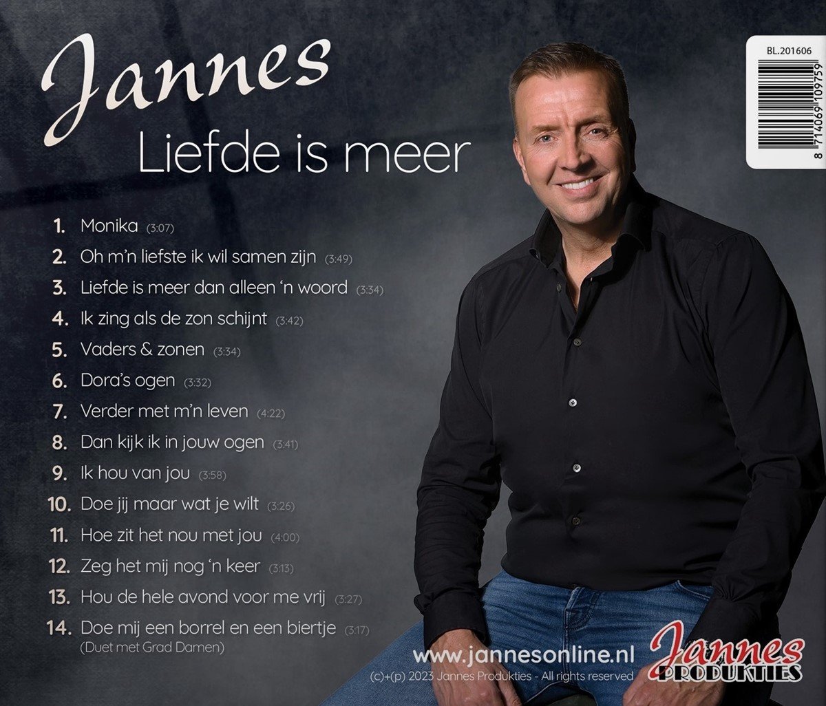 Jannes - Liefde Is Meer - De Covers (2023) (verzoekje) (herpost)