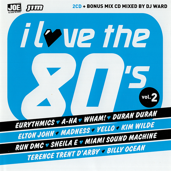 I Love The 80's-2 (2Cd+1Cd-Mixed)(2010)
