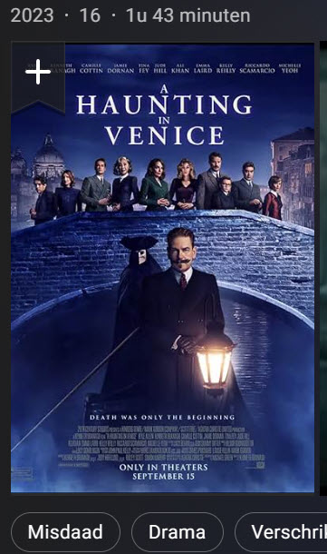 A Haunting In Venice 2023 dvd 1080p 5 1-NLSubsIN-S-J-K
