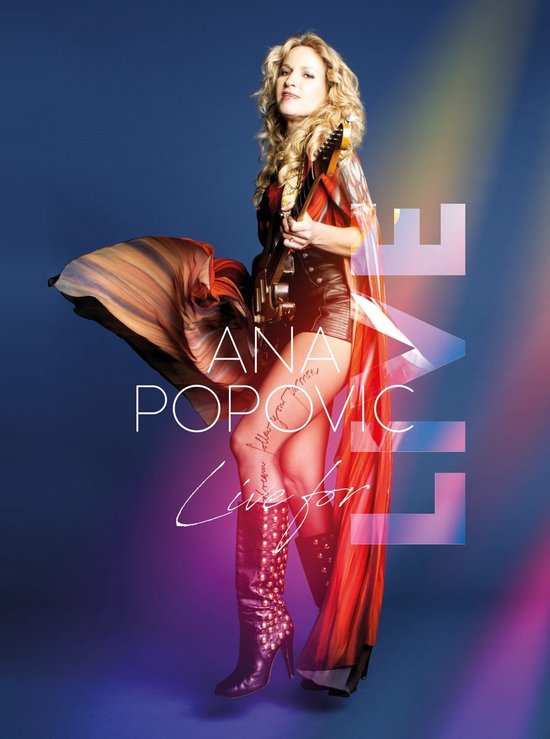 Ana Popovic - Live For Live (2020) (DVD5+CD)
