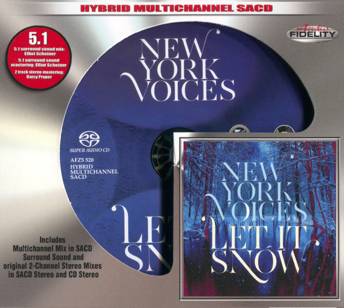New York Voices - 2013 - Let It Snow [201 SACD] 24-88.2