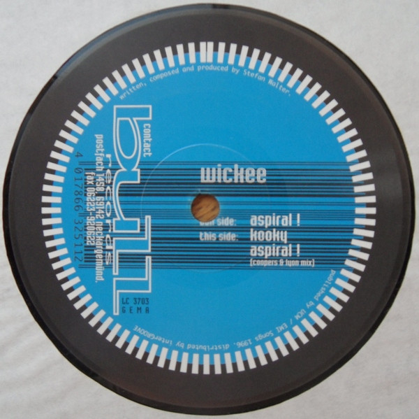 (bull 011-6) Wickee - Aspiral !-Vinyl-1996
