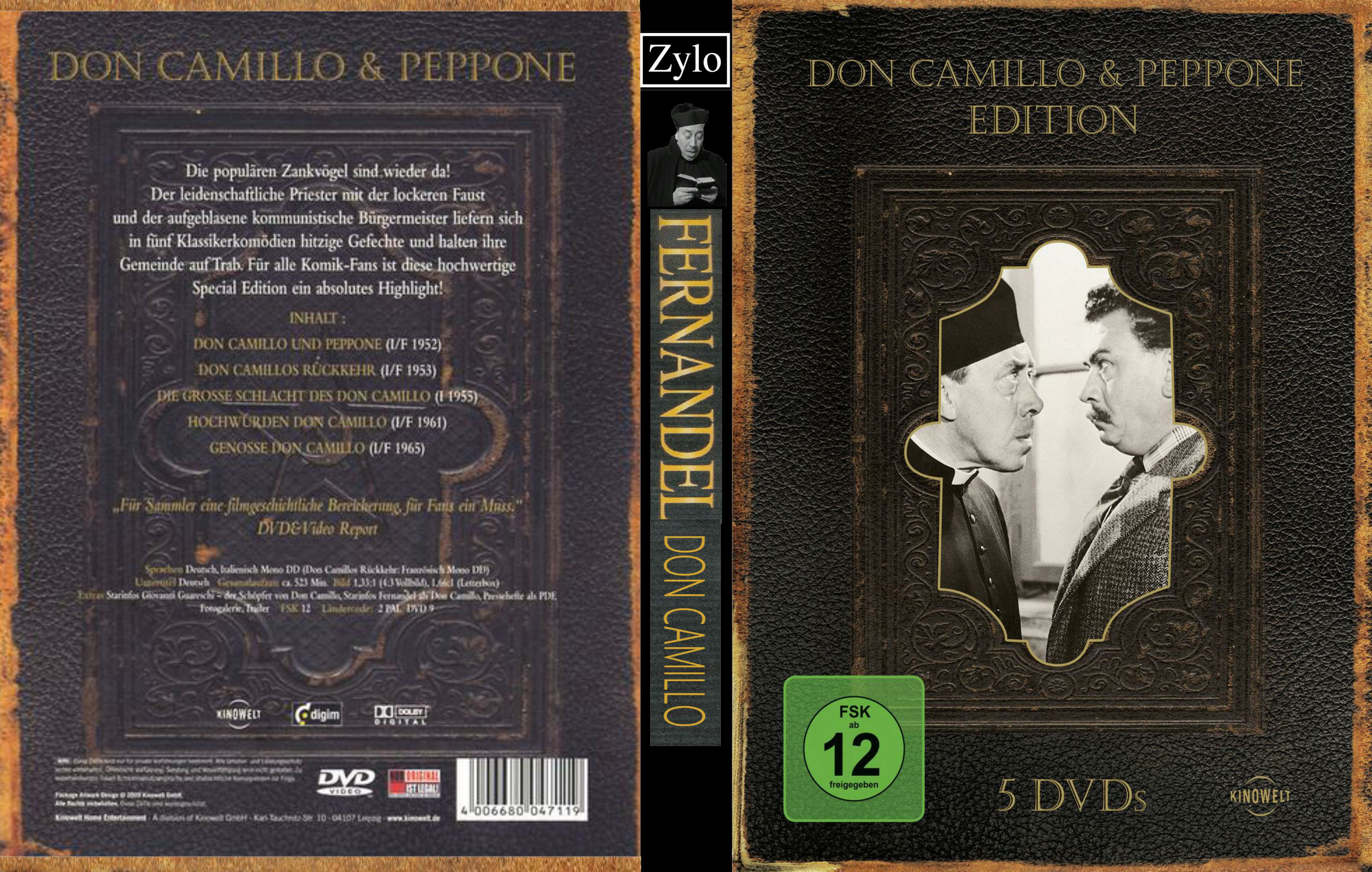 Don Camillo & Peppone (5 DvD's - DvD 5 De laatste