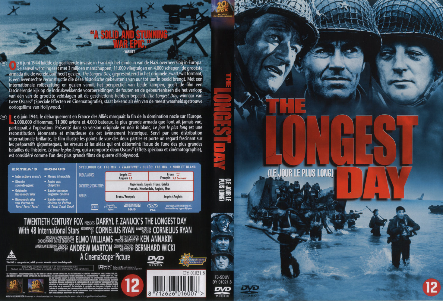 The Longest Day (1962) NL (DVD)