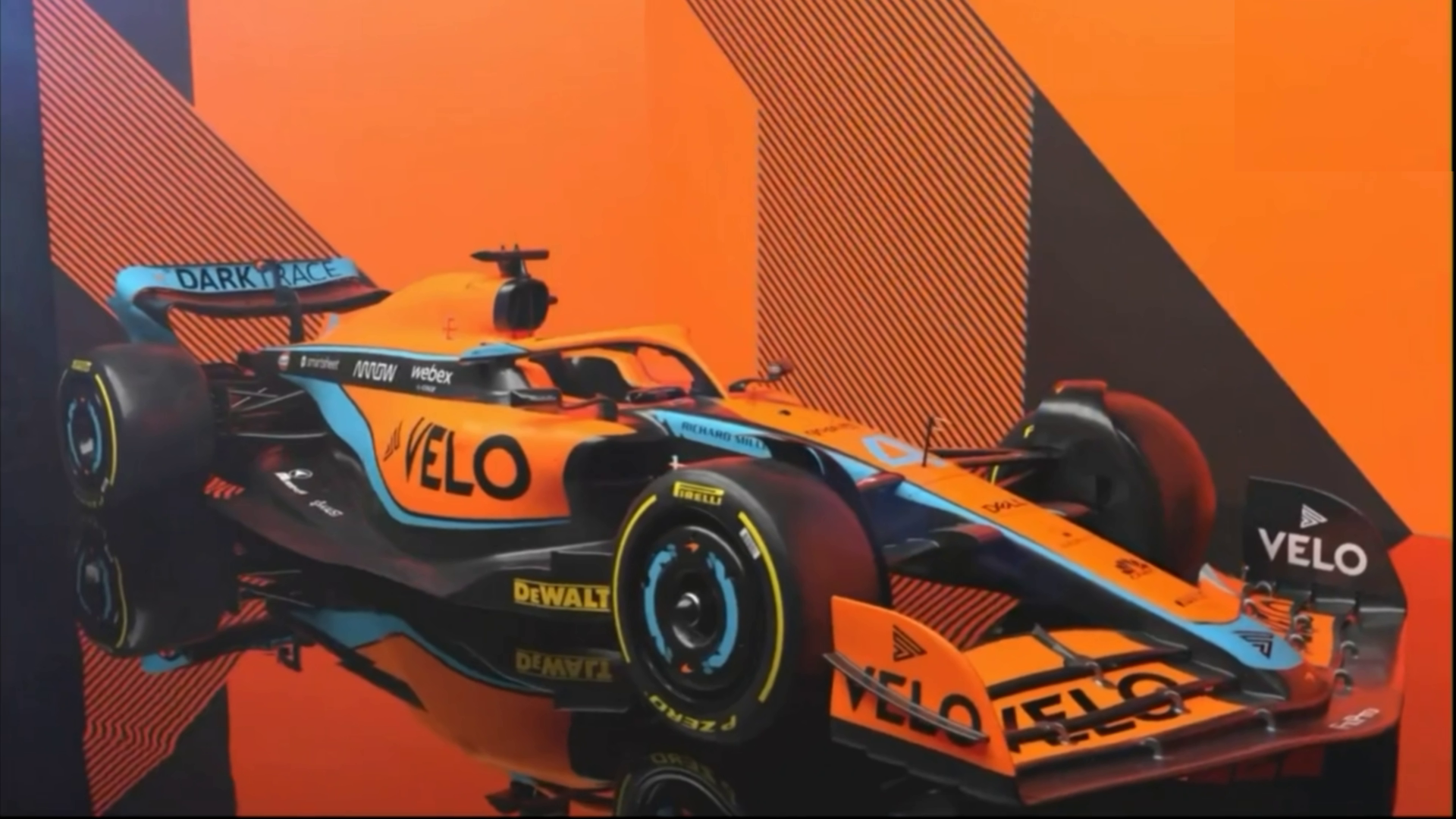 Sky Sports Formule 1 - McLaren MCL32 Reveal 2022 - 1080p
