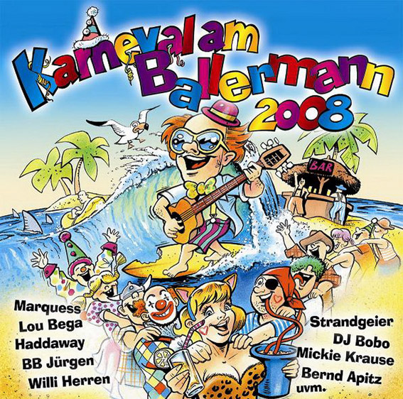 Ballermann Karneval 2008 - 2 Cd's
