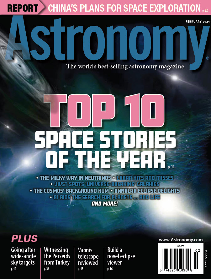 Astronomy Magazine February 2024