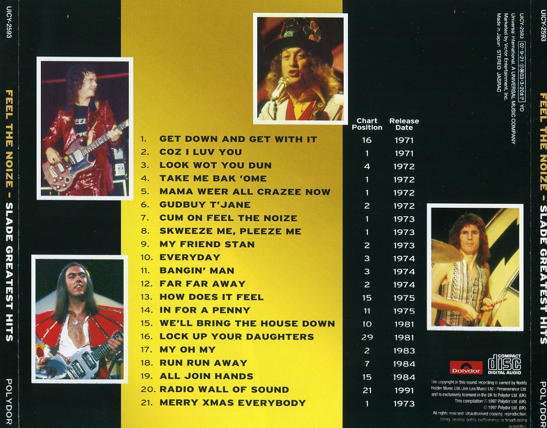 Slade - Feel The Noize- Greatest Hits