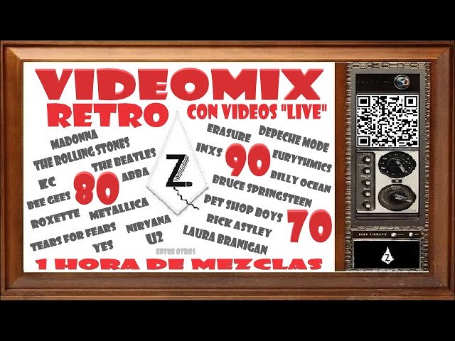 RETRO 1 classics 70 80 90 (ZarD) Mixen - Mixen - Megamix Rock Pop - Enganchados Dance