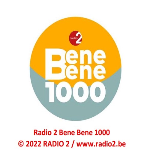 RADIO 2 BELGIË - BENE BENE TOP 1000 van 2022 in MP3 + Hoesjes + Lijst