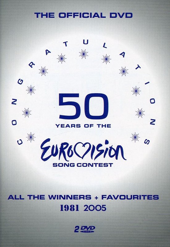 50 jaar eurovisie songfestival 2x dvd