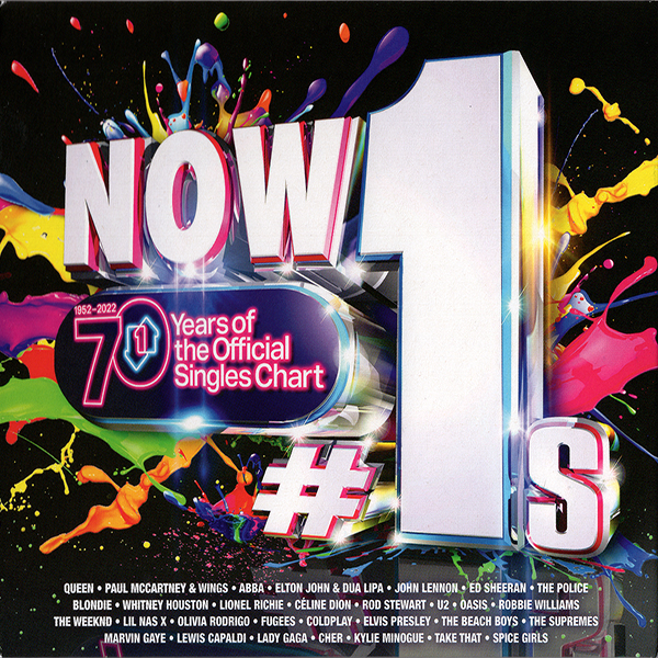 Now #1's - 70 Years Of The Official Singles Chart (1952-2022) (5Cd)(2022)