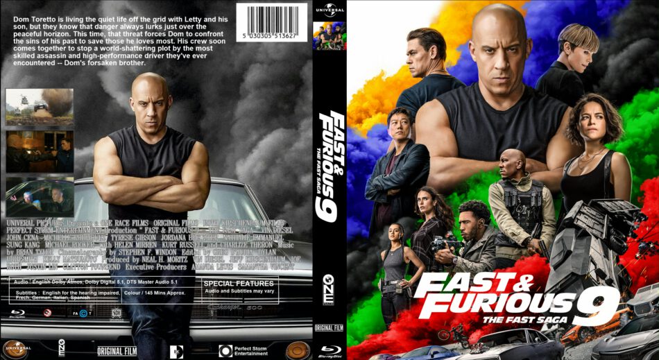 Fast and Furious 9 Bluray