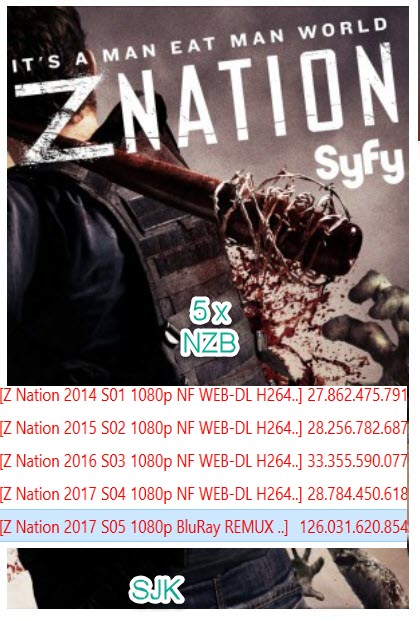 Z Nation 2014 S5XC 1080p 264 -NLSubs-S-J-K-NZBs