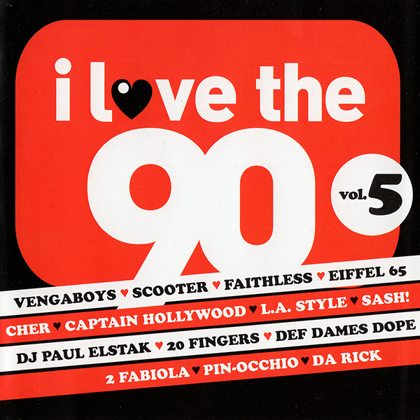 I Love The 90's-5 (2Cd+1Cd-Mixed)(2013)