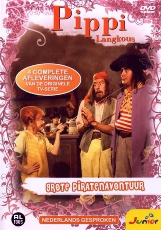 REPOST - Pippi Langkous - TV-SERIE 5 GROTE PIRATENAVONTUUR (DVD5)